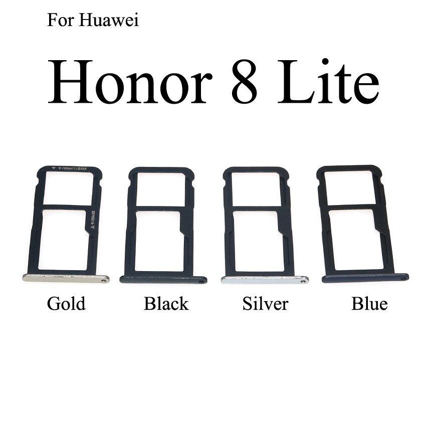 YuXi Für Huawei Ehre 8 / 8 Lite Mikro Sim Karte Tablett Buchse Halfter Slot Adapter Ersatz Teile