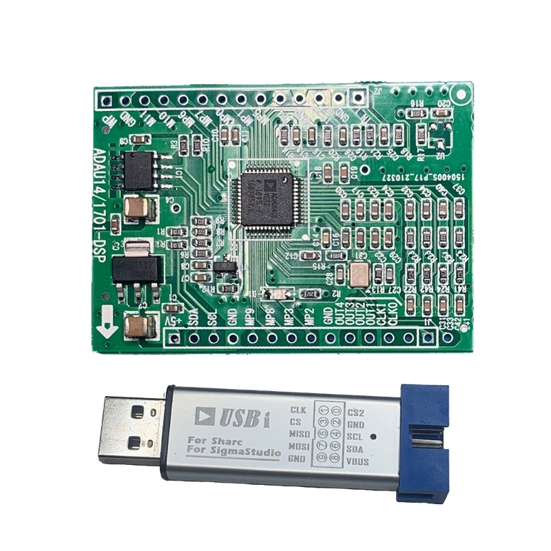 Praktisches ADAU1401 Single-Chip-DSPmini-Lernboard zur individuellen Anpassung