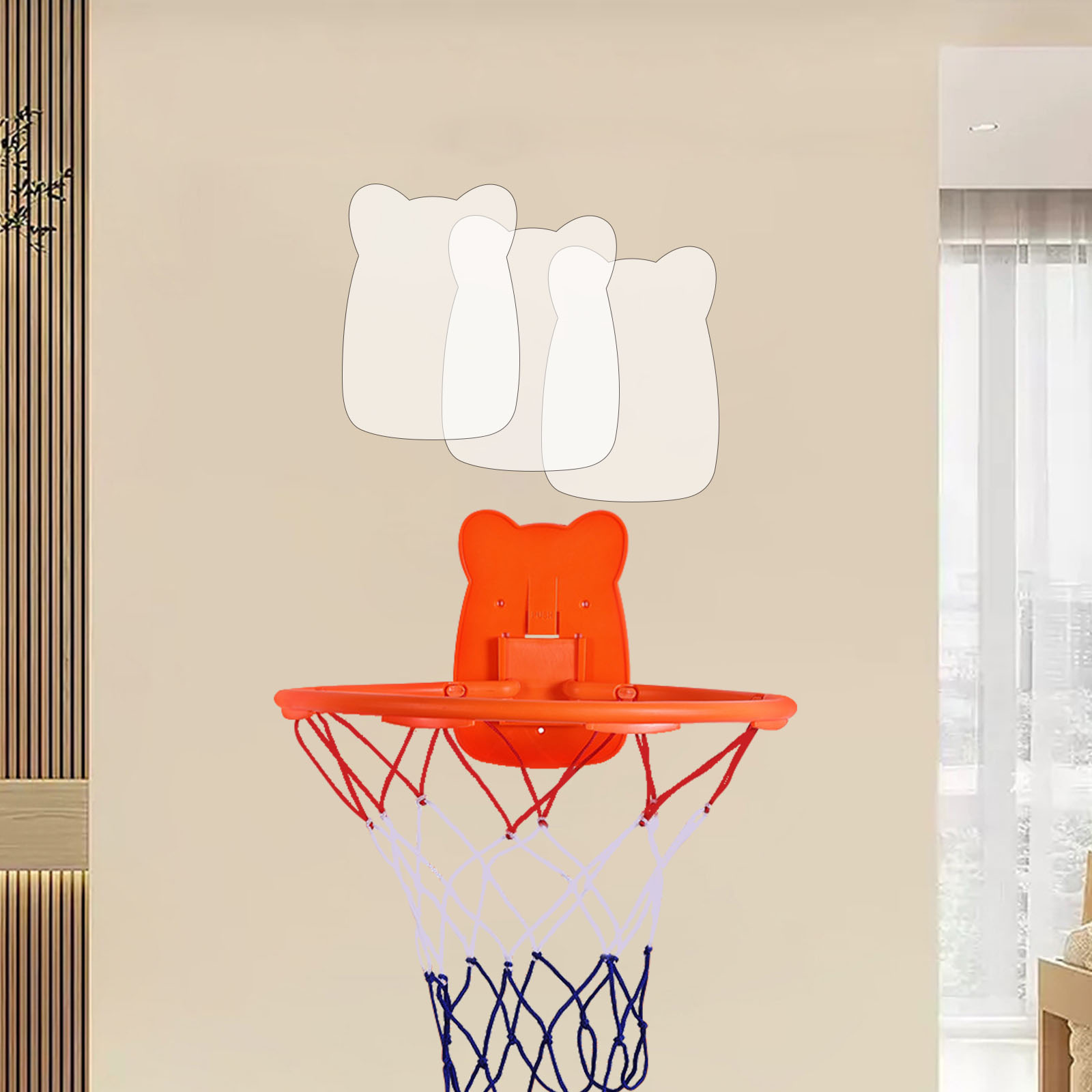 Bola de basquete silenciosa, sem ruído, alta densidade, espuma pu macia, bola espremível, interior, mudo, quicando, brinquedos esportivos para crianças
