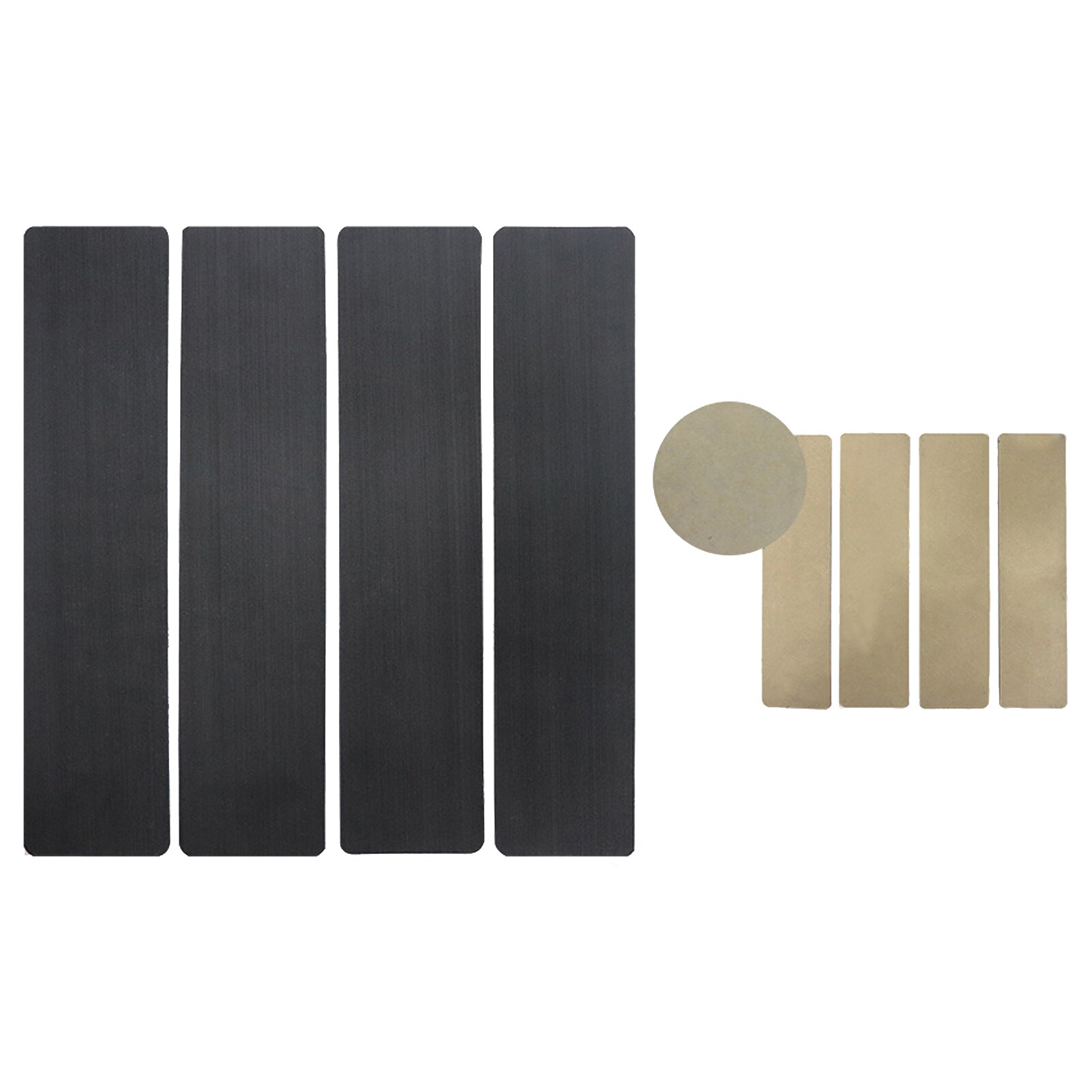 3pcs EVA Rectangle Water Sports Soft For Surfboard Deck Surfing Mat Multifunction Long Non Slip Heavy Duty Elastic Traction Pad