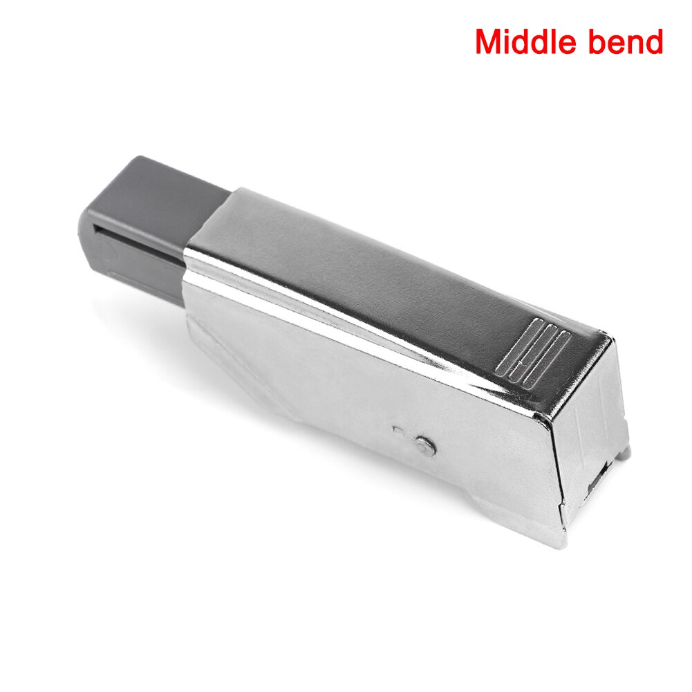 Straight Arm Full Overlay Hinge for Doors Nickel Finish Automatically Adjust Stainless Steel HUG-Deals: middle bend