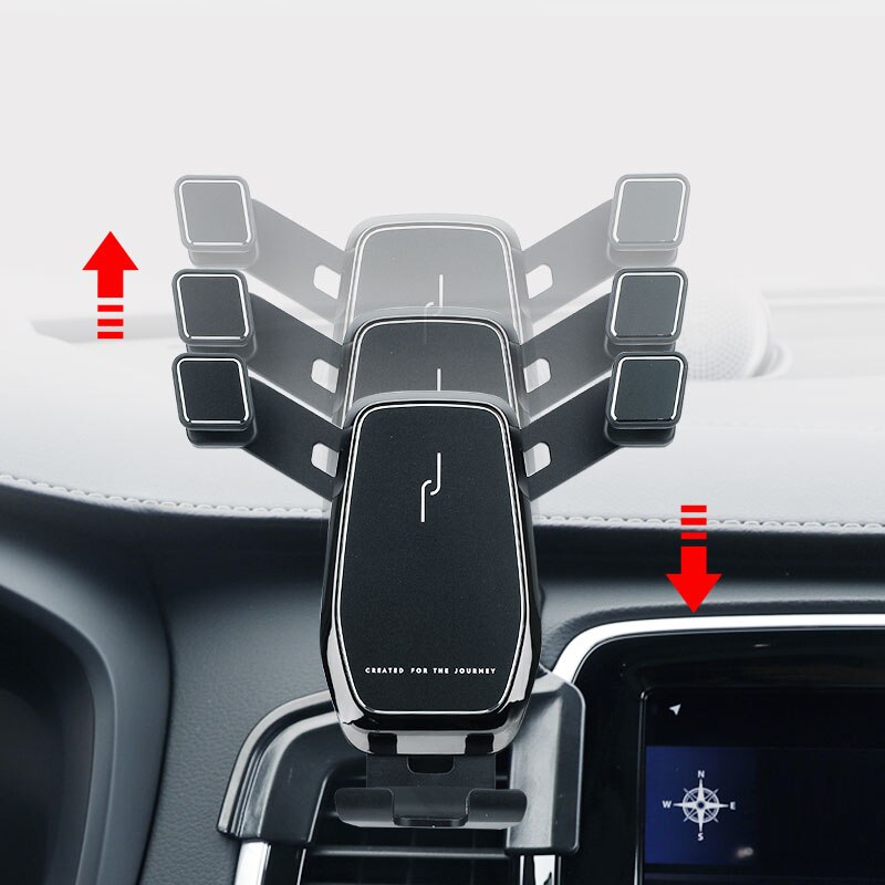 Auto Telefoon Houder Voor Volvo Xc90 Accessoires Interieur Air Vent Mobiele Telefoon Stand Navigatie Beugel