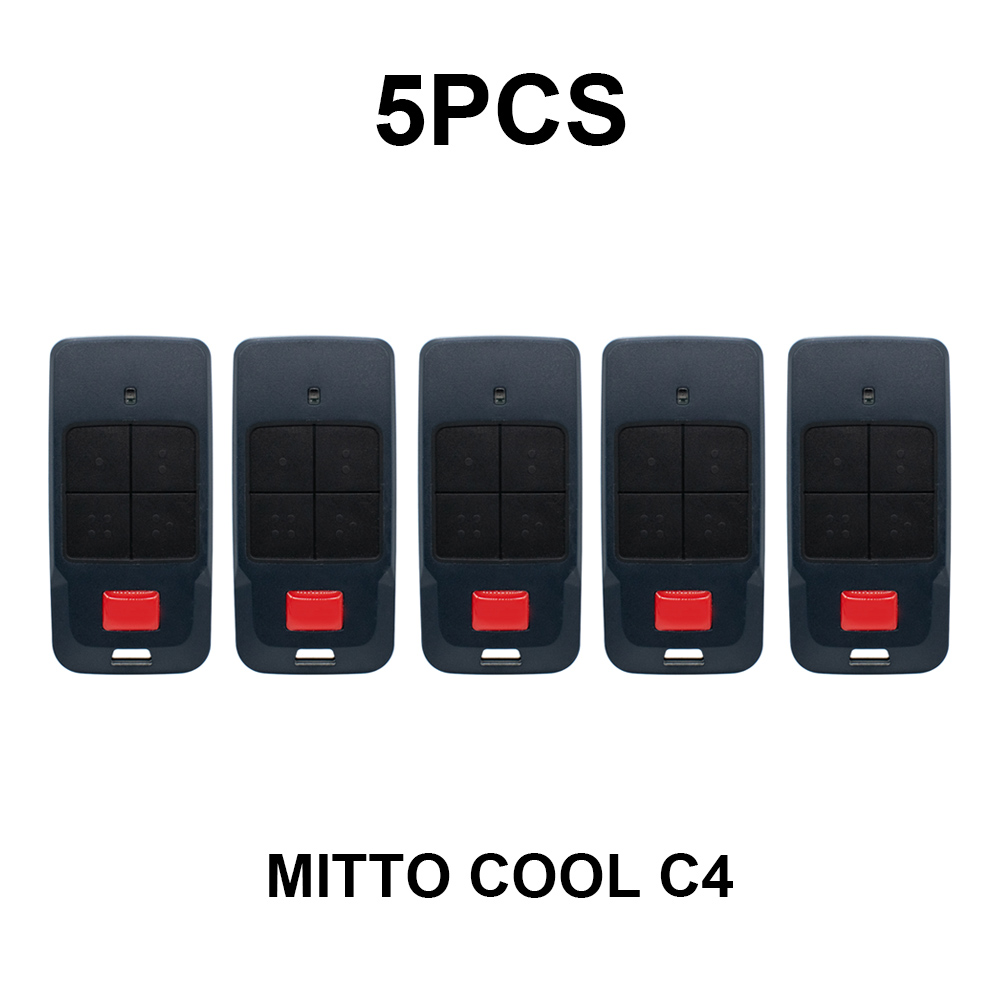 1-20pcs Bft Mitto Cool 2 4 Remote Control Cool C2 C4 Garage Door Remote Control: Silver