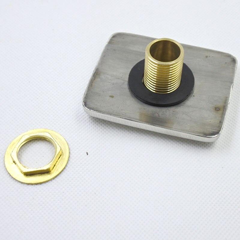 Small square stainless steel tub waterfall, spa water Curtain,75x63.5 mm Massage bathtub accessories