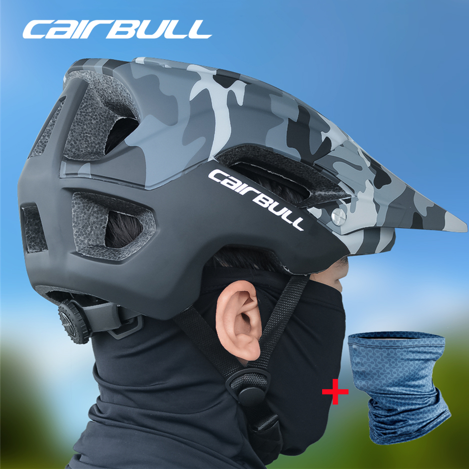 Cairbull MTB Bicycle Helmet Mountain Bike Removable Sun Visor XC DH AM HardTrail ENDURO Cycling Outdoor Safety Helmet