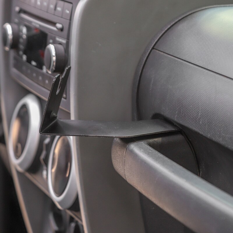 CB montura de micrófono para Jeep Wrangler JK 2007 barra de agarre de soporte de pasajero, soporte de montaje de micrófono