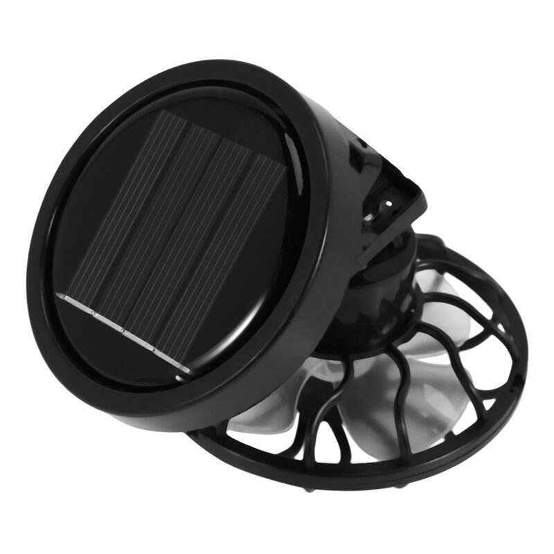 Clip-On Zonnecel Fan Sun Power Energie Panel Cooling