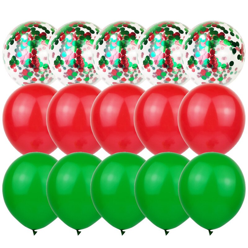 Tegneseriehat 10 stk pailletter ballon sæt 12 tommer jule bryllup fødselsdag farverig ballon konfetti ballon børnefest hat