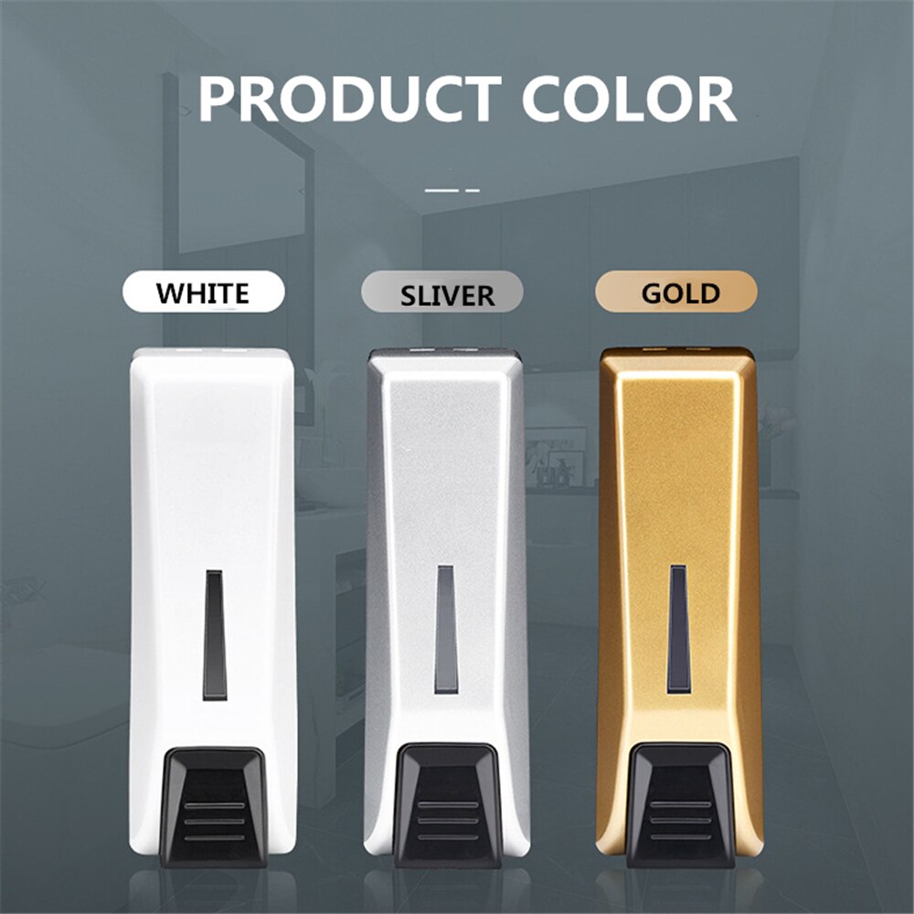 Single/Double/Triple Soap Dispenser Wall-mount Shower Bath Shampoo Dispenser Liquid Soap Container Bathroom Accessories