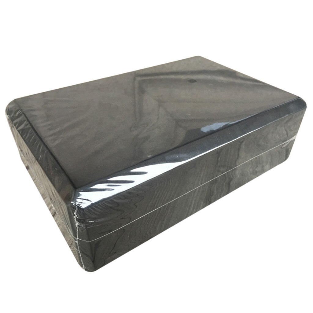 Gym Blocks Foam Brick Training Exercise Fitness Tool Yoga Bolster Pillow Cushion Stretching Aid Body Shaping Health Training#G3: Black