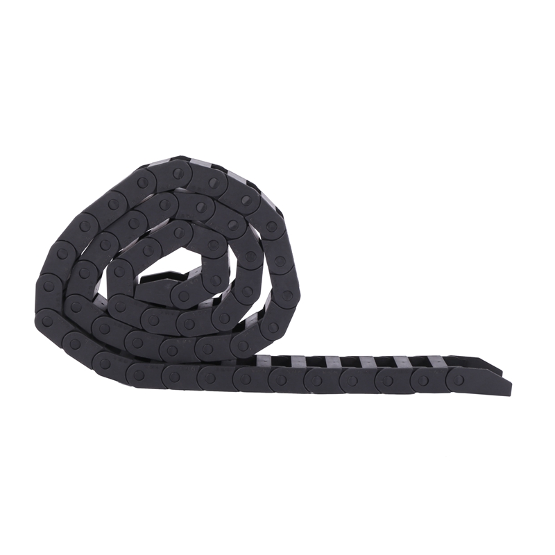 10X20Mm 1M Open Op Beide Side Plastic Vloerkettingbanen Kabel Drag Chain