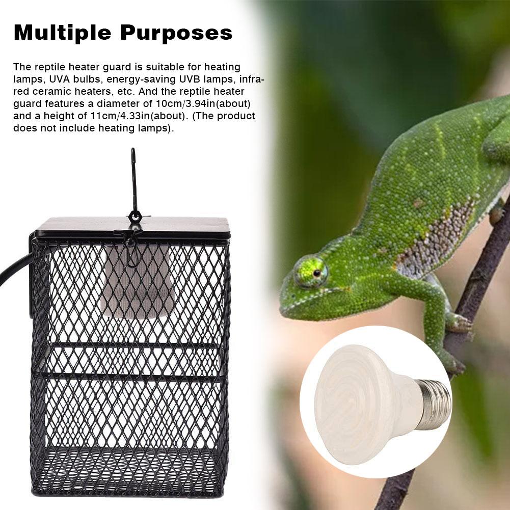 Pet supplies reptile incubator heating lamp shield reptile heating lamp shell cage protector chocadeira tortuga lizard