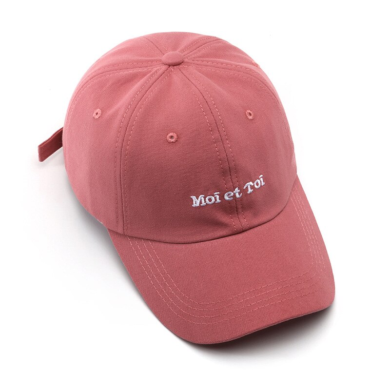 Casual baseballpet voor dames en heren moi et toi borduurhoed jongens meisjes snapback pet kleppen pet casquette