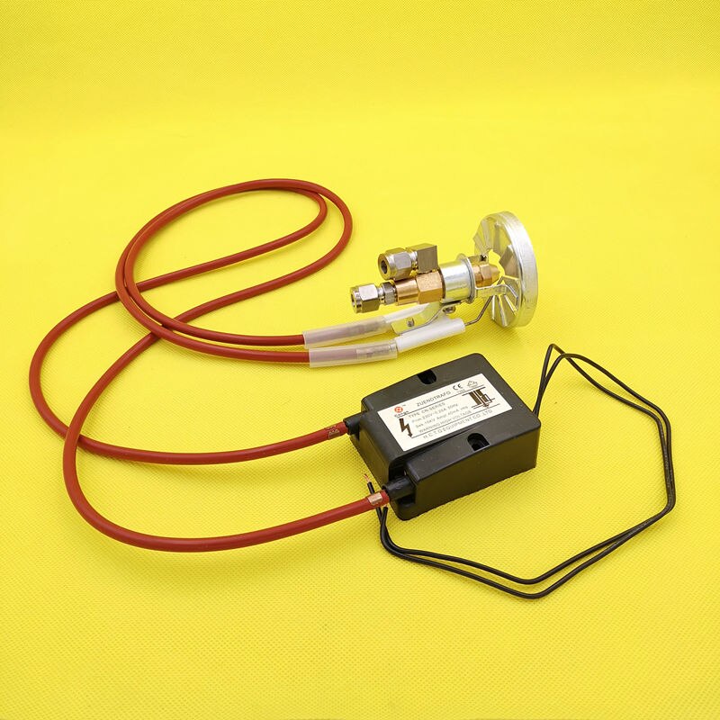 Burner Ignition System high voltage pulse ignition Brass Siphon Air Atomizing Oil Burner Nozzle Ceramic Igniter