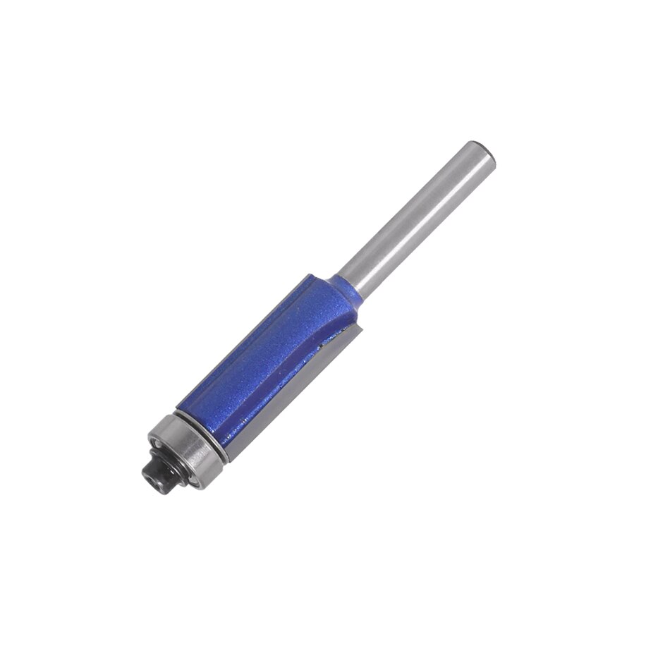 1pc 6mm skaft trimfräsbits med lager för trämallmönster bitfräskärfräs för trä
