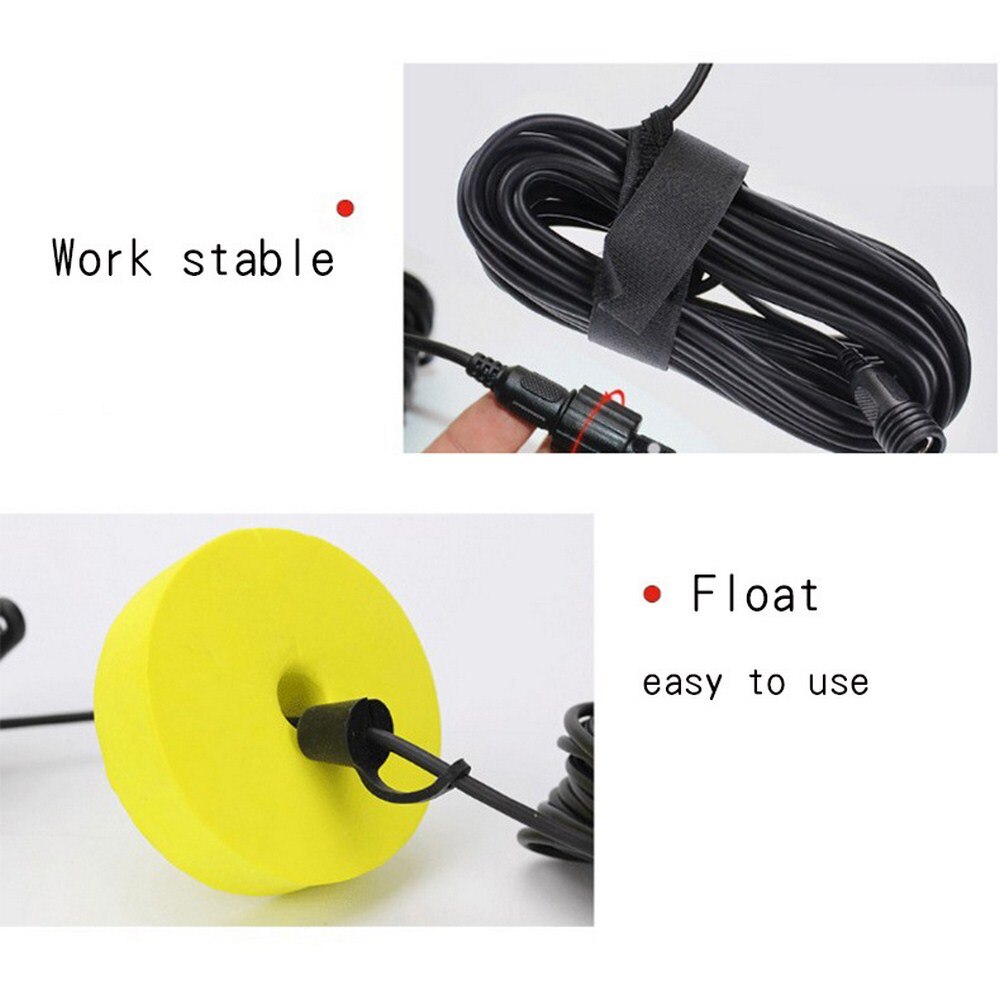 100M Fish Finder Smart Portable Sonar LCD Finder Fish Finders Fish Lure Echosounder Fishing Sensor Depth Echo Transducer Alarm