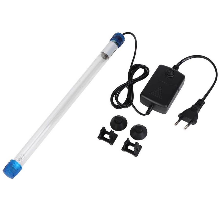 Filtro UV para acuario esterilizador UV, luz UV de inmersión, matador de algas para acuario: 11W