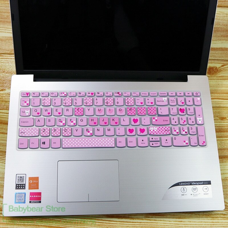 Coque de protection pour clavier d'ordinateur portable pour Lenovo Ideapad 15.6 "IdeaPad340C/320/330/520/720S 15 5000/7000-15IKBR/ARR/AST
