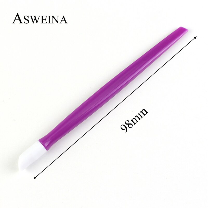 10pcs Cute Plastic Nail Cuticle Pusher Hight Nail Stickers Pushers Manicure Nail Tools For Girls