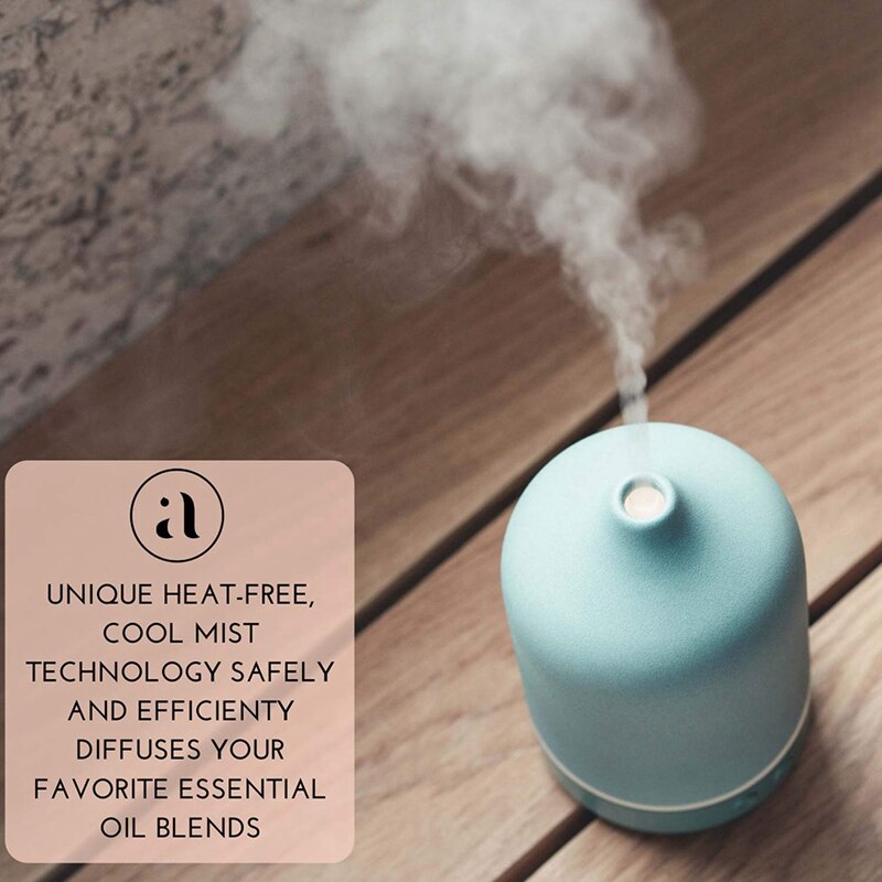 Ceramic Diffusers for Essential Oils Aromatherapy Diffuser for Home and Office - 3 in One Diffuse, Humidify and Ionize