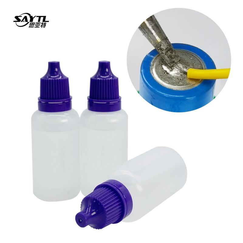 1PC 20g Stainless Steel solder Flux Liquid Flux 18650 Battery Welding Soldering Paste Flux for Metal Zinc, Nickel, Iron, Copper