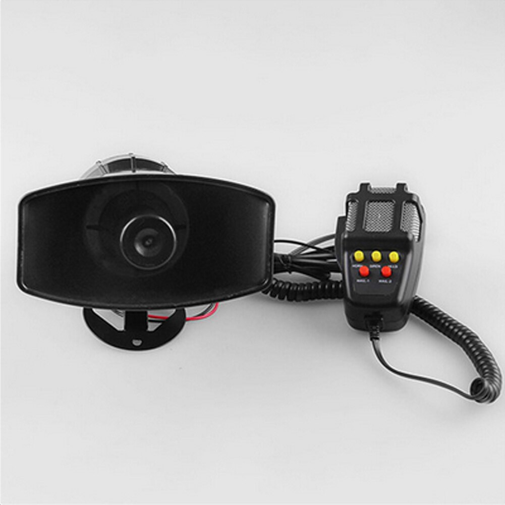 Haut-parleur étanche 12V 60W 300db, pour voiture, véhicule, enregistrement, sirène, klaxon avec micro