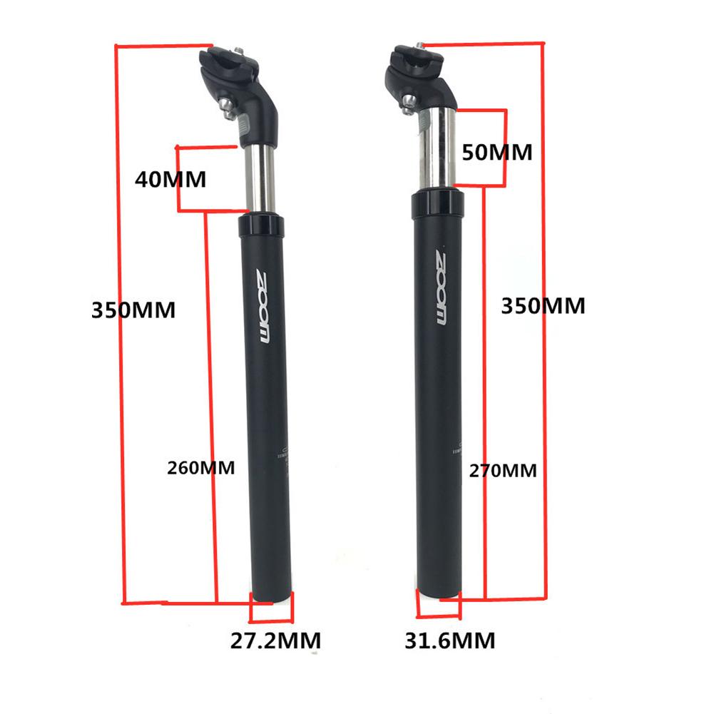 Bicycle Seatpost Long Fixed Gear MTB Mountain Road Bike Extension Seat Post Tube Saddle Pole Bike Suspension 27.2 30.4 30.8 31.6