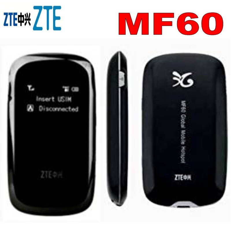 ロック解除 zte 3g wifi ルーター MF60