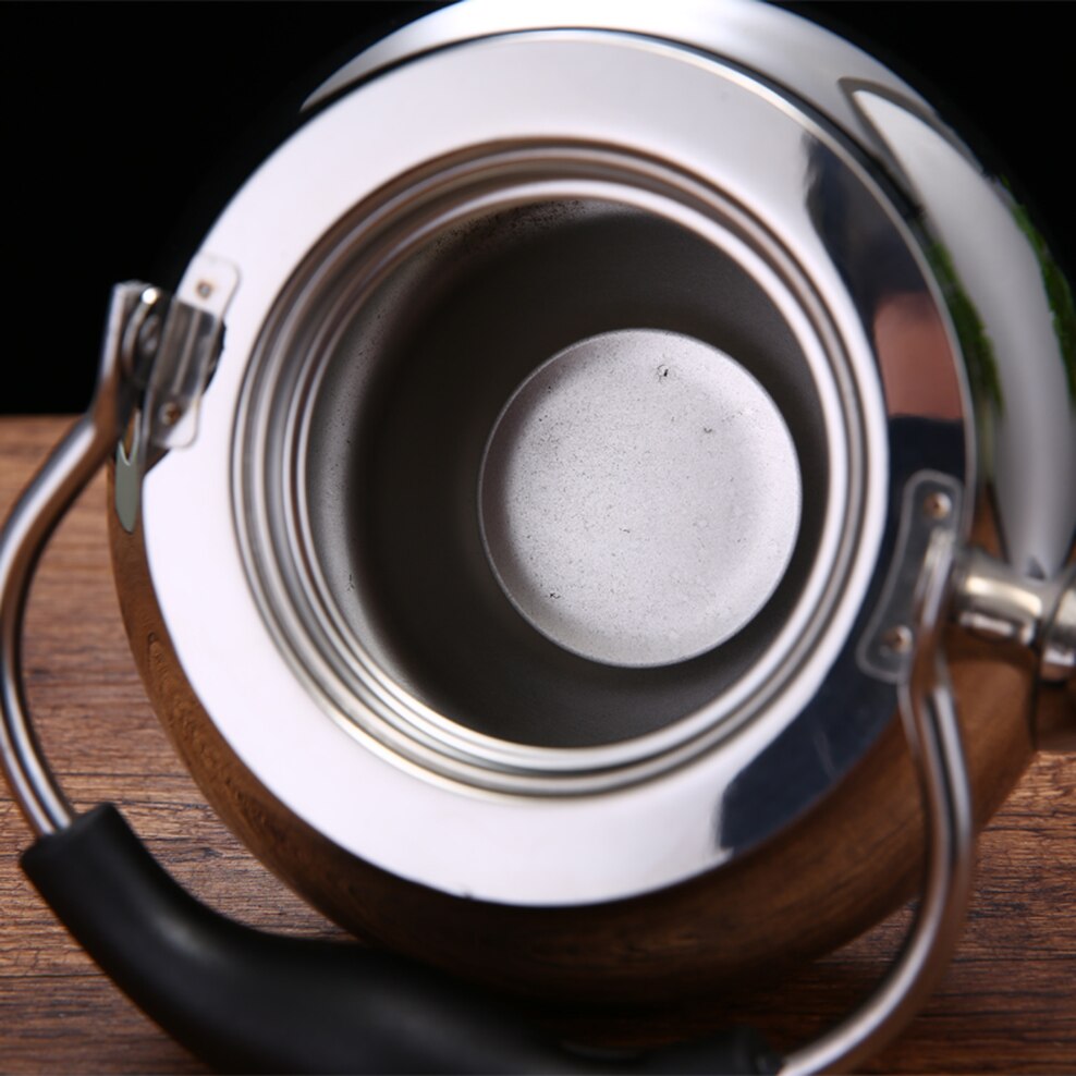 2L Rvs Theepot Thuis Bubble Waterkoker Met Filter Verdikte Rvs Kokend Water Ketel Met Lange Handvat