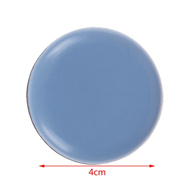 4/6/8 stk magi flytte anti-slitasje gulvmatte glideunderlag møbel bordunderstell beskytter og dalbane teppe bakken 6mm tykkelse: 4 stk  r40