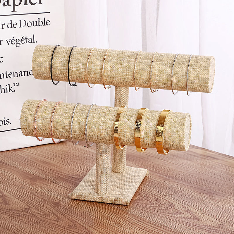 Velvet bracelet display rack, jewelry rack, bracelet, watch storage rack, jewelry display rack, display props