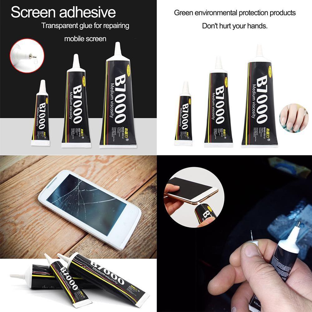 Multi-purpose B7000 transparent strong super adhesive, For DIY phone glass repair, suitable watch LCD screen jewelry case m I0D8
