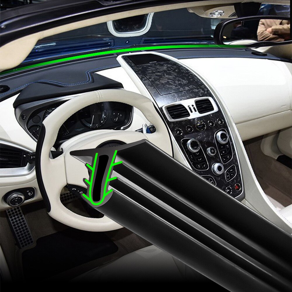 Guarnizioni di gomma automatiche universali 160cm del cruscotto del sigillante del parabrezza dell&#39;automobile per la guarnizione del pannello dell&#39;automobile