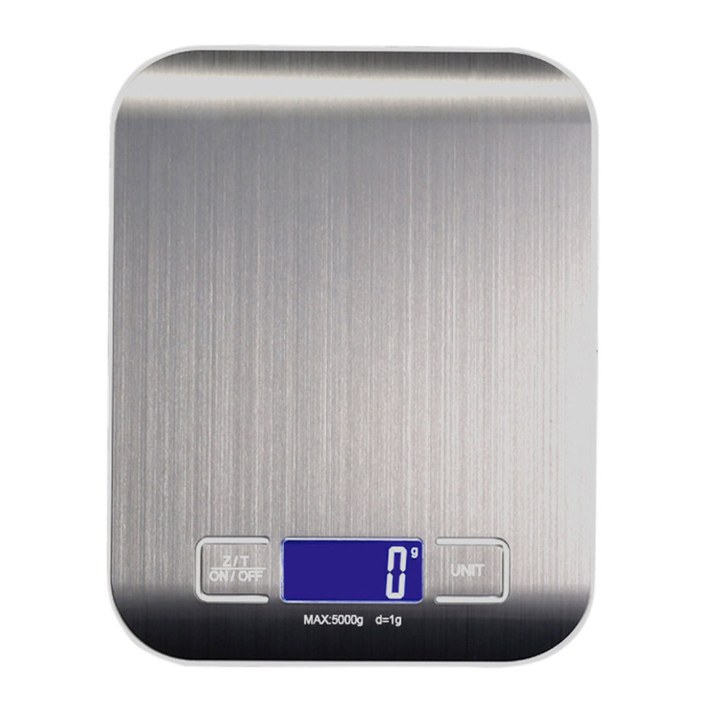 Kitchen Mini Food Scale 11lb Digital Kitchen Weight Grams and Ounces for Baking Cooking Digital Scale J#11: white