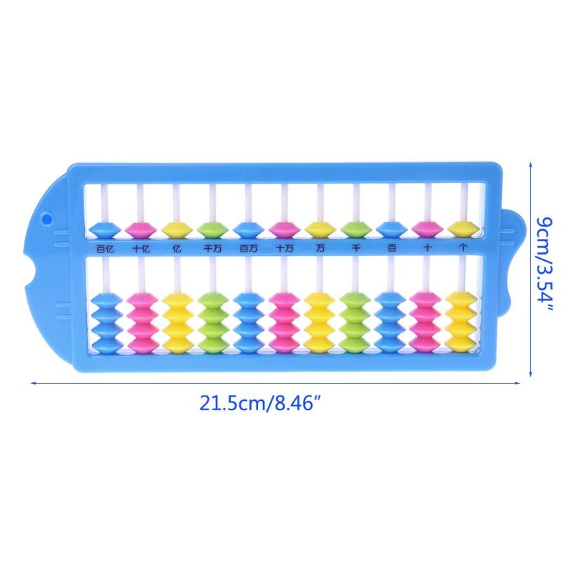 Chinese Abacus Arithmetic Soroban Maths Calculating Tools Kids Educational Toys