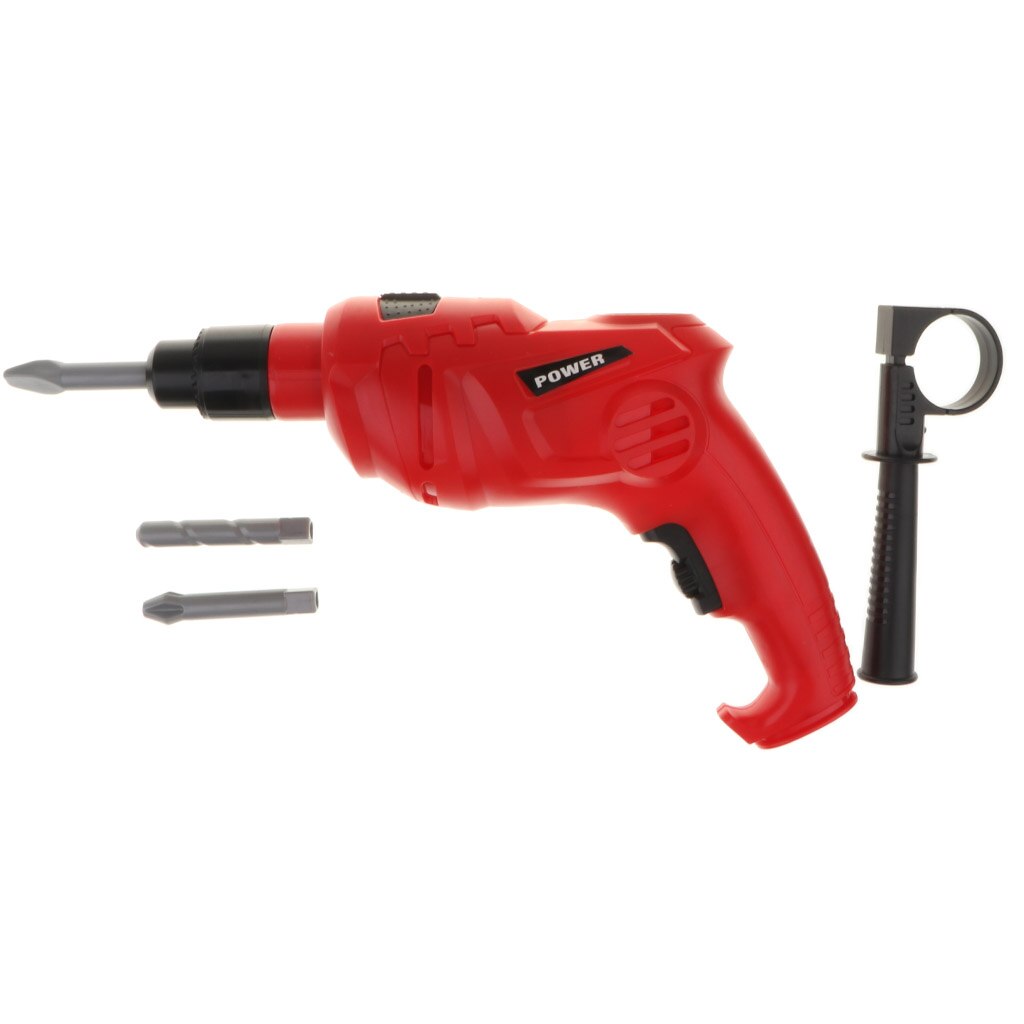 5 Stuk Boormachine Tool Speeltoestel Voor Peuter Pretend Play Plastic Speelgoed Gereedschap