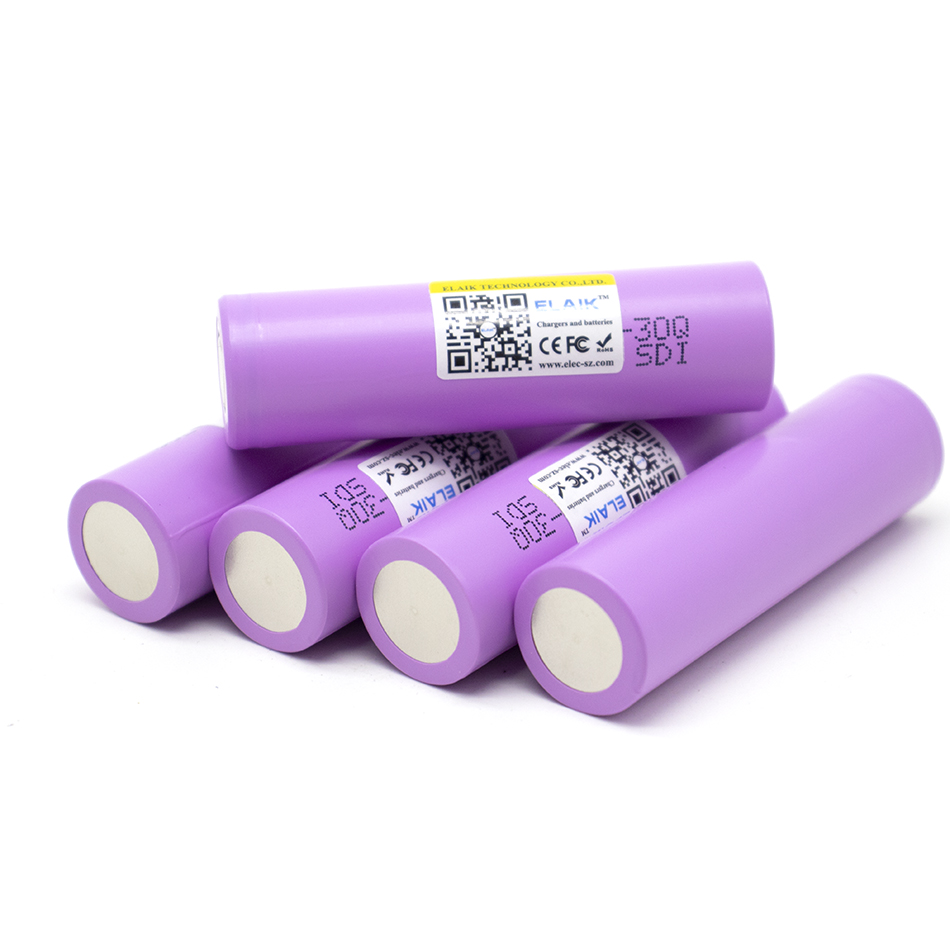 100% original INR18650 battery 3.7 V 18650 3000mAh INR18650 30Q lithium-ion rechargeable battery
