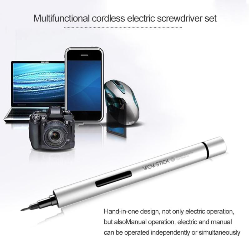Portable S2 Mini Alloy Rechargeable Cordless Manual Automatic Electric Screwdriver Phone Repair Tool Disassemble Tool