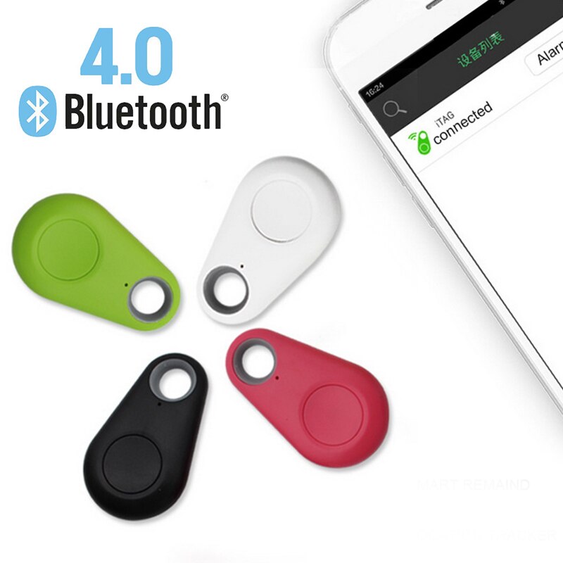 Bluetooth-nyckelfinnare smart anti-borttappad enhet gps-lokaliseringsspårare tag itag alarm localizado för barn husdjur hundkatt plånboksväska