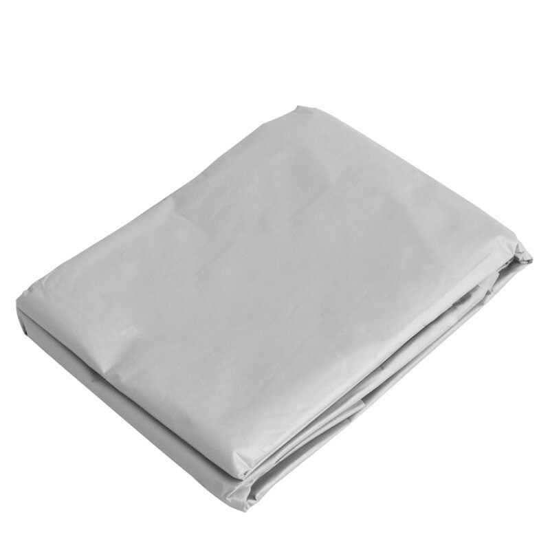 Srebrny oddychający pokrowiec na motocykl odporny na warunki atmosferyczne krążownik UV deszcz odporny na kurz akcesoria robić motoru rower motorower okładki