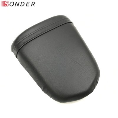 Para GSXR Suzuki GSX R GSX-R 600 750 K4 2004 2005 caballero frente funda para cojín de asiento almohada GSXR600 GSXR750 04 05: Rear-Black