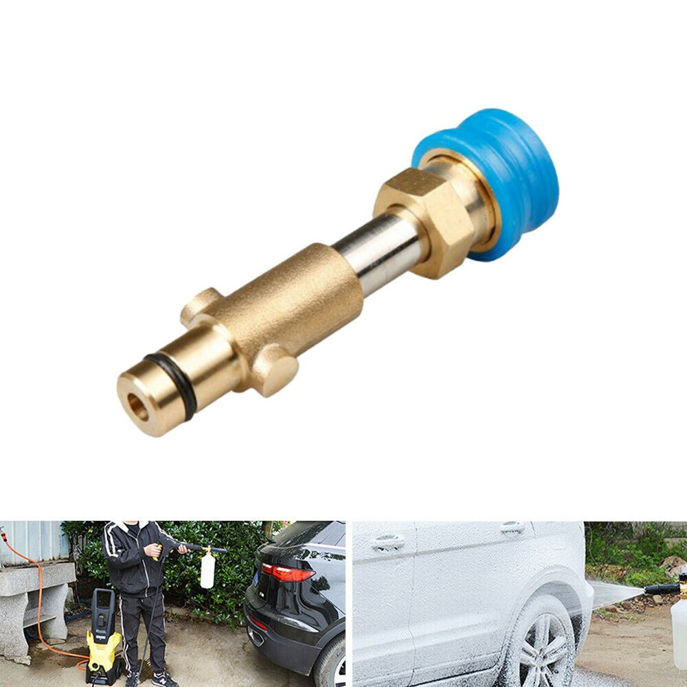 Adapter Quick Connector 1/4\" For Nilfisk Gerni Washer High pressure Brass