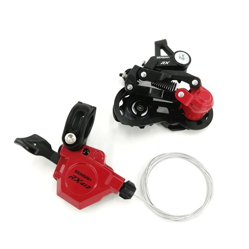 3 Speed Folding Bike Shift Lever Rear Derailleur 3-Speed Freewheel Shifter Folding Bicycle Derailleurs SENSAH-RX