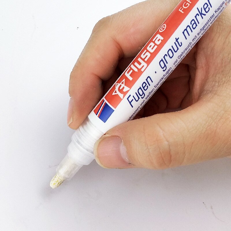 1Pcs Tile Grout Marker Repair Pen Tile Refill Grout Pen Waterproof Mouldproof Filling Agents Wall Porcelain Bathroom Cleaner