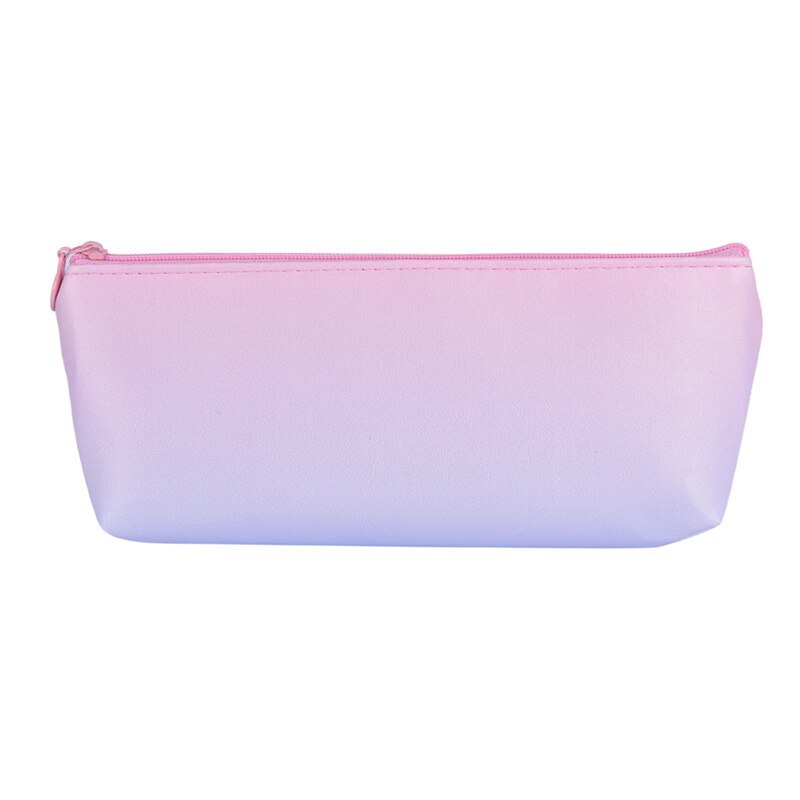 YUZHEDM Etui met 3 lagen pennenetui, grote capaciteit, esthetisch schooletui, Kawaii pennenetui, organizer, wordt geleverd met driehoekige liniaal, beige, 21cm x 7cm x 13cm, etui esthetisch