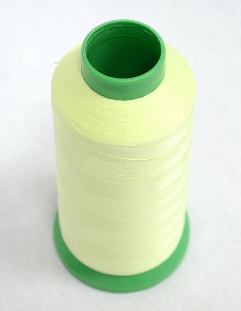 1pc resplandor en el oscuro la máquina de coser de la máquina de bordado hilo de filamento de Nylon 1000Y cada carrete 150D/2 ropa de tejido de costura GPD8198: light green