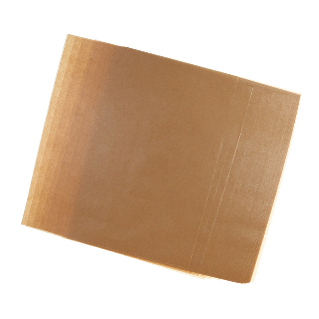 Pack of 50 Brown Wax Tissue Paper Xmas Wedding Candy Food Sweets Wrapping