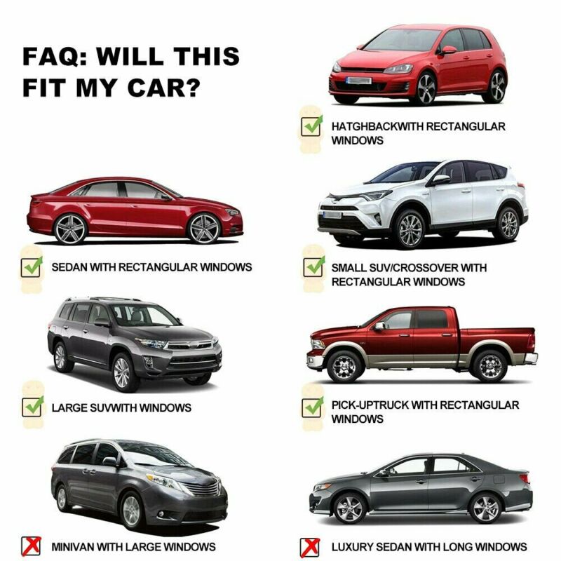 Protector Car Curtain Practical Truck Parts Accessories Thermal insulation