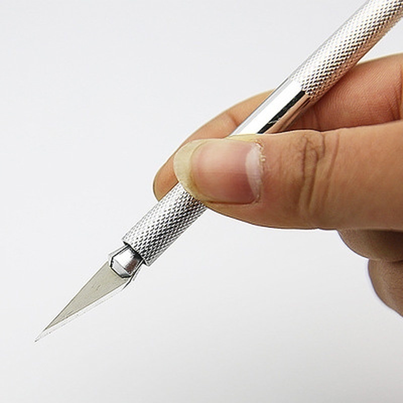 Scrapbog udskæring kniv kort fremstilling præcisionsskæring hobby kniv papir udskæring håndværk keramik ler skulptur keramik værktøjer