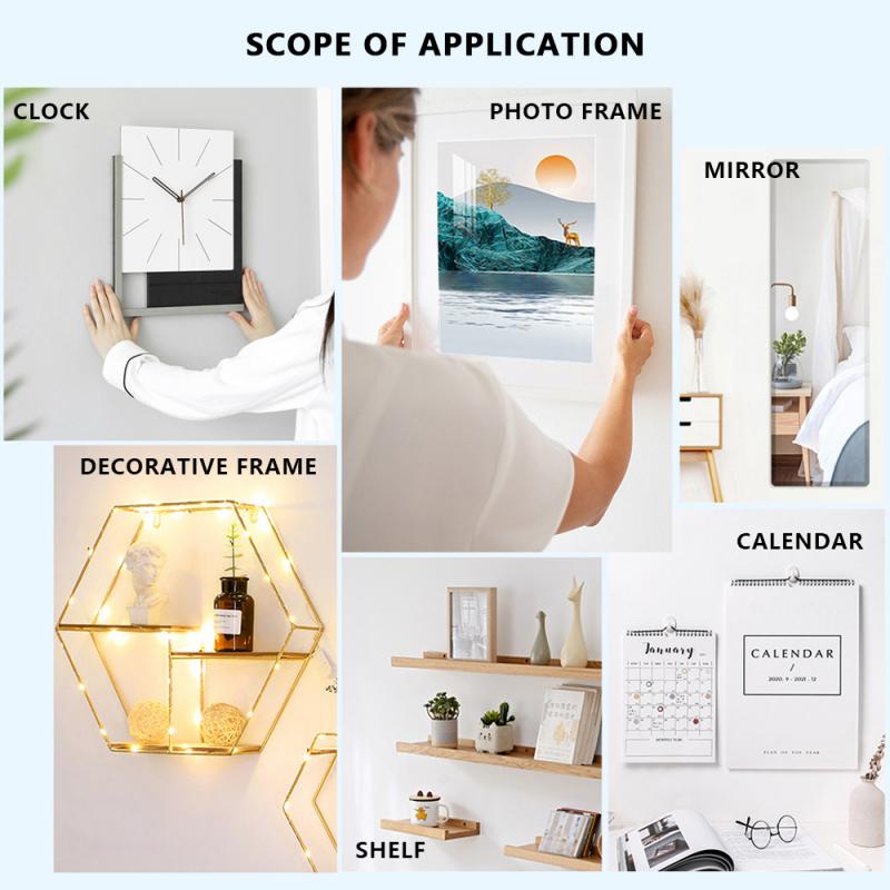 Photo Frame Hangers Hanging Tool Multifunction Picture Hanging Tool Kit Frame Wall Locator With Level Decor Accessories Tools